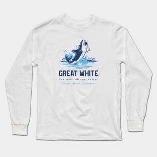 Great White Shark Species Long Sleeve T-Shirt